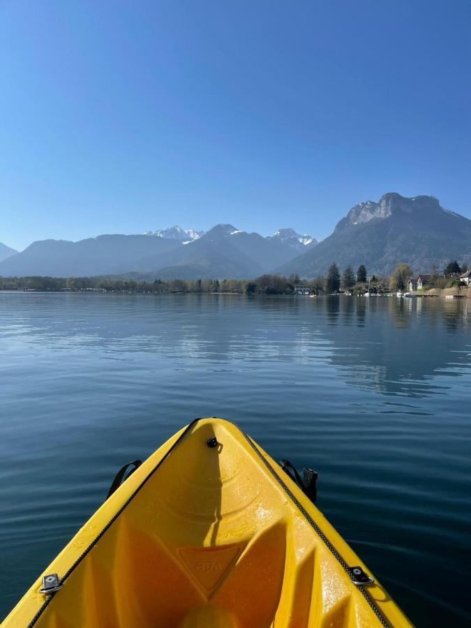 Chalet Annecy 200M Lac, Plage & Montagnes Exteriér fotografie